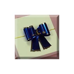   50ea   2 Royal Blue Metallic Bow Tie Bows
