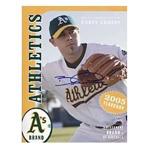   Autographed / Signed Magazine of the Oakland Athletics 2005 Yearbook