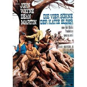  The Sons of Katie Elder (1965) 27 x 40 Movie Poster German 