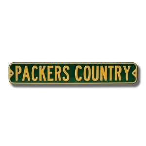  PACKERS COUNTRY Street Sign Patio, Lawn & Garden