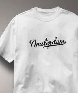 Amsterdam New York NY METRO Souvenir T Shirt XL  