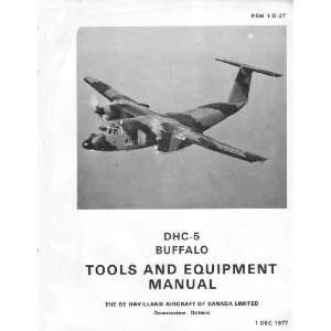   DHC 5 Buffalo Aircraft Tools Manual De Havilland Canada Books