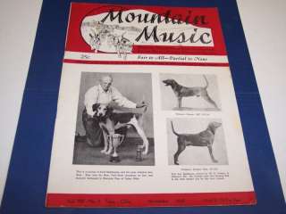 RK074 Mountain Music Dogs Coon Hounds Tulsa OK NOV 1945  