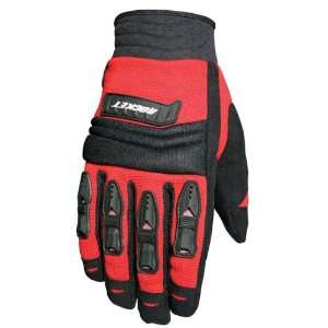  Joe Rocket Velocity Motorcycle Gloves Red/Black 