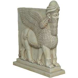  Assyrian Lamassu Winged Lion Statue