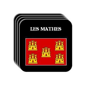  Poitou Charentes   LES MATHES Set of 4 Mini Mousepad 