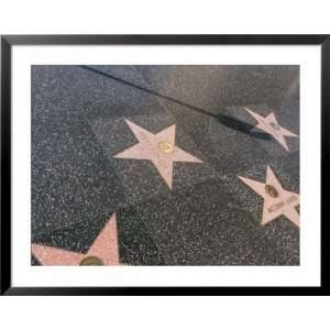 com Walk of Fame, Hollywood, Los Angeles, California, USA Framed Art 