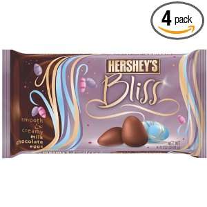 Hersheys Bliss Easter Milk Chocolate Eggs, 8.8 Ounce Packages (Pack 