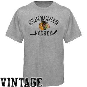   Time Hockey Chicago Blackhawks Kramer T Shirt   Ash