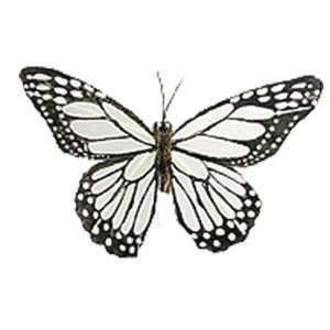  Touch of Nature 23030 Feather Butterfly Embellishment, 5 