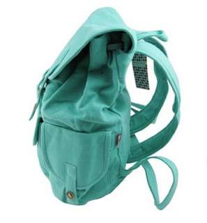 Canvas Rucksack School Backpack Bag Travel Satchel 7 Color  