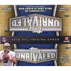  2010 Topps Unrivaled Football 24 Pack Box: Sports 