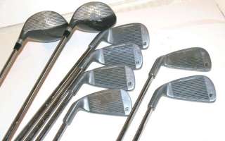 Set of Used Diablo Knight 6 Irons and 2 Woods Golf Clubs  