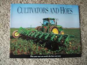 John Deere Cultivators and Hoes Sales Brochure  