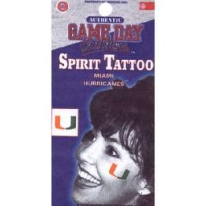  University Of Miami Tattoo Case Pack 84