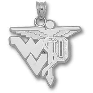 West Virginia University Dentistry School Pendant (Silver)  