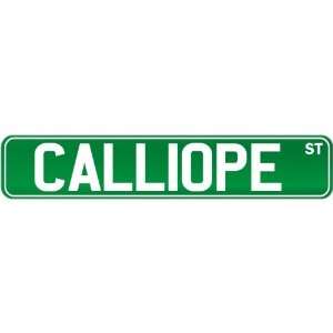    New  Calliope St .  Street Sign Instruments