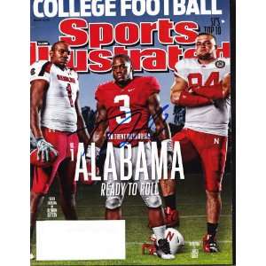   Richardson signed autographed Sports Illustrated University of Alabama