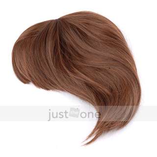 Women Lady Chic Hair BOB Style Head Decoration Short Straight Wig with 