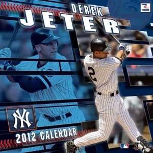   York Yankees Derek Jeter 2012 Player Wall Calendar