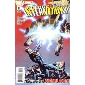  Justice League International Vol 2 #2 Aaron Lopresti 