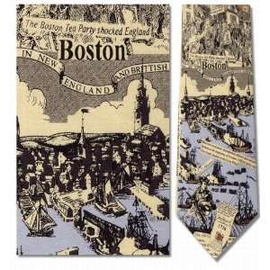 Boston Tea Party Tie Grocery & Gourmet Food