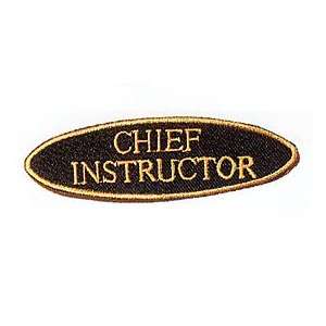  Chief Instructor Patch