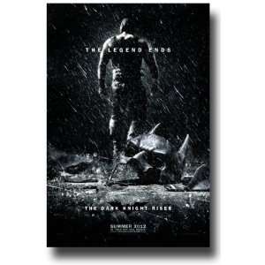  Promo Flyer 11 X 17   Christian Bale Tom Hardy   Bane