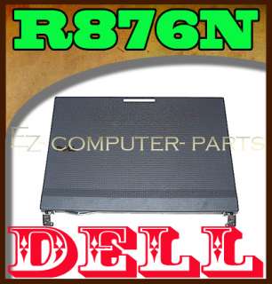 Dell Latitude 2100 LCD Back Cover w/ Hinges R876N *A*   