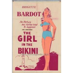 Poster (11 x 17 Inches   28cm x 44cm) (1952) Style C  (Brigitte Bardot 
