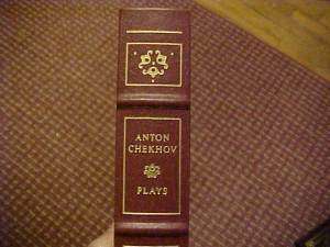 1979 FRANKLIN LIBRARY ANTON CHEKHOV GREATEST PLAYS  