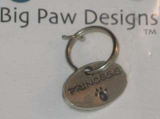 BIG PAW DESIGNS Pet Dog Cat Collar Charm NWT Choice  