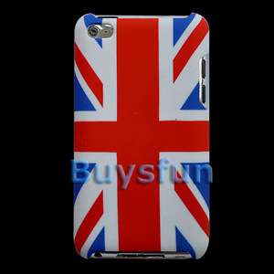 Union Jack Hard Cover Case For iPod TOUCH 4 4G 4TH GEN  