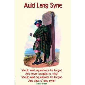  Auld Lang Syne 16X24 Canvas Giclee