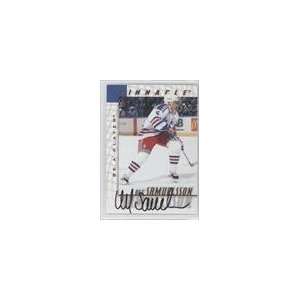    98 Be A Player Autographs #126   Ulf Samuelsson Sports Collectibles