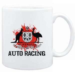  Mug White  AUSTRALIA Auto Racing / BLOOD  Sports: Sports 