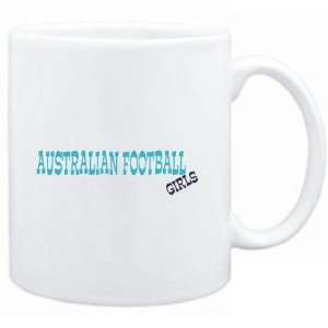 Mug White  Australian Football GIRLS  Sports:  Sports 