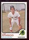 1973 Topps #165 LUIS APARICIO Red Sox NM or Better