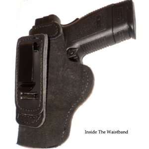   9mm Left Hand Pro Carry Shirt Tuck Gun Holster: Sports & Outdoors