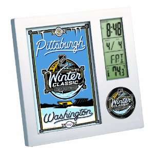  NHL 2011 Winter Classic Digital Desk Clock Sports 