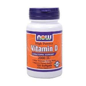  NowÂ® High Potency Vitamin D 3