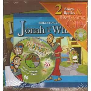 Bible Stories David and Goliath / Jonah and the Whale (2 Story Books 