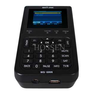Satlink WS 6906 3.5 LCD Digital Satellite Meter Sat Finder 