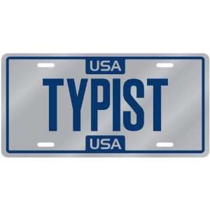  New  Usa Typist  License Plate Occupations