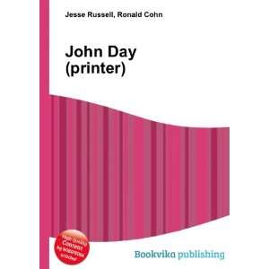 John Day (printer) Ronald Cohn Jesse Russell  Books