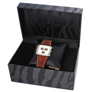 New Roberto Cavalli Rettangolo Chronograph Watch  