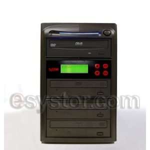  Systor 3 Target DVD/CD SATA Duplicator (Black) with USB 