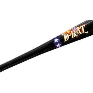  D Bat Pro Stock 161 Full Dip Baseball Bats BLACK 33 