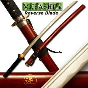  Musashi Reverse Blade Katana Full Tang