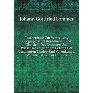   lkerkunde, Volume 5 (German Edition) Johann Gottfried Sommer Books